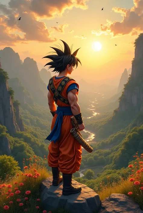 Goku in ancient times 