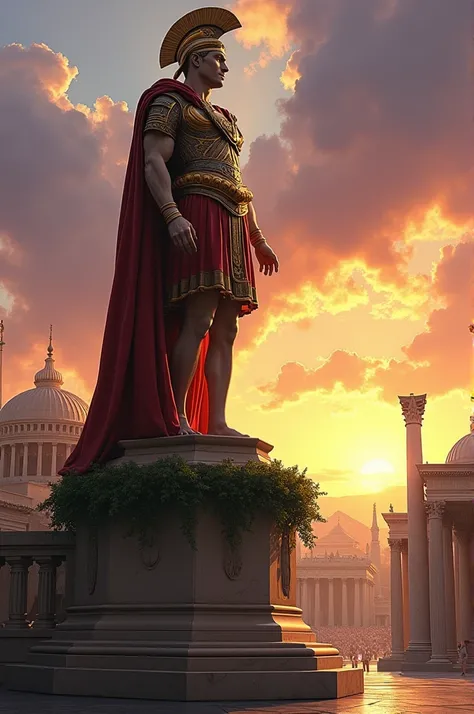 An image that symbolizes the power of the Roman emperors