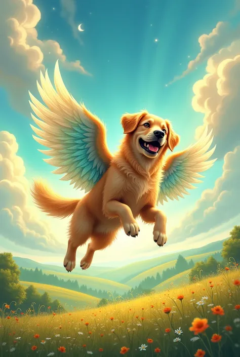 dog with wings