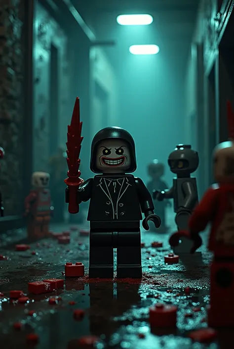 The piece lego horror movie poster