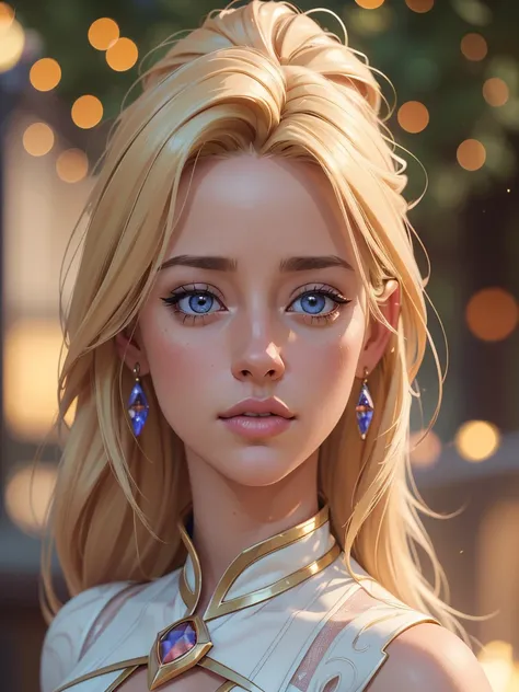 (best quality,4k,8k,highres,masterpiece:1.2),ultra-detailed,(realistic,photorealistic,photo-realistic:1.37),cute female blonde wizard,beautiful detailed eyes,beautiful detailed lips,longeyelashes,sexy mage outfit,fantasy style,vivid colors,sharp focus,phys...