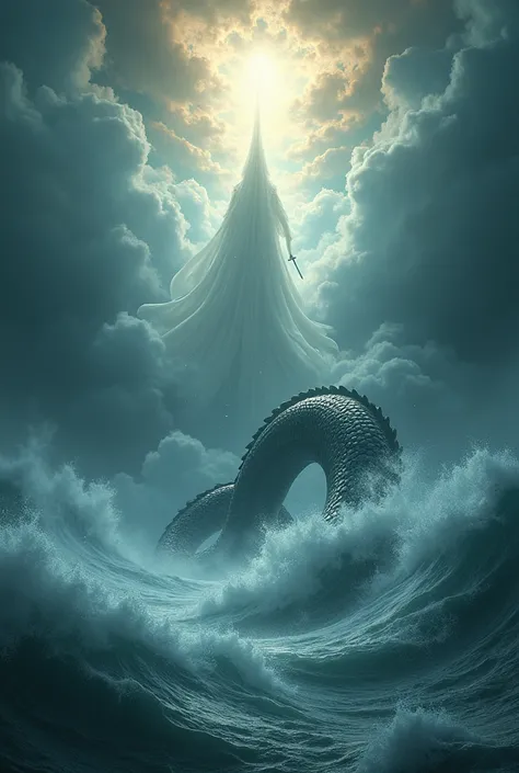 that day, the LORD will punish with his sword— his fierce, great and powerful sword— Leviathan the gliding serpent, Leviathan the coiling serpent; he will slay the monster of the sea.
Show God as light