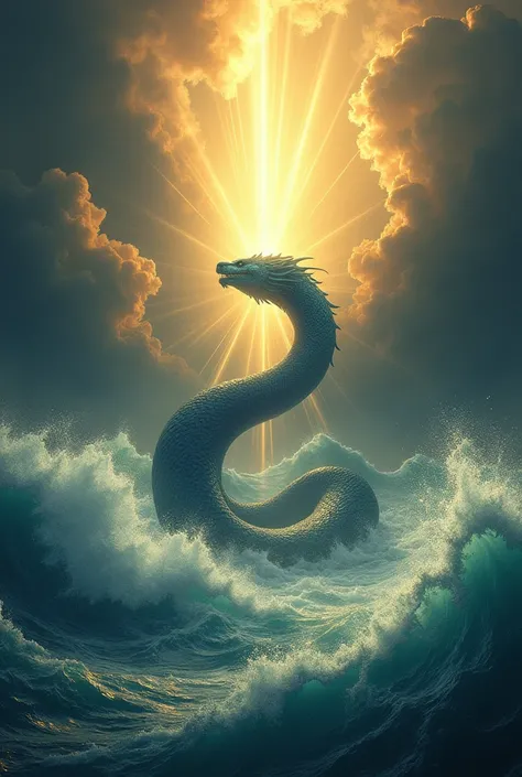 that day, the LORD will punish with his sword— his fierce, great and powerful sword— Leviathan the gliding serpent, Leviathan the coiling serpent; he will slay the monster of the sea. Show God as light, show his face as light,