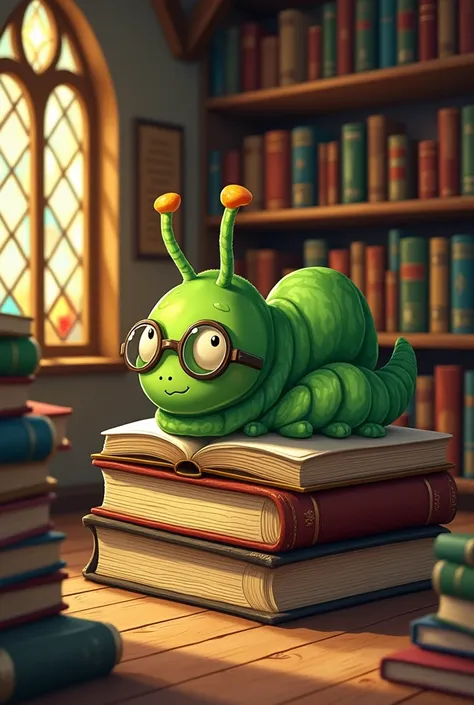 book and worm