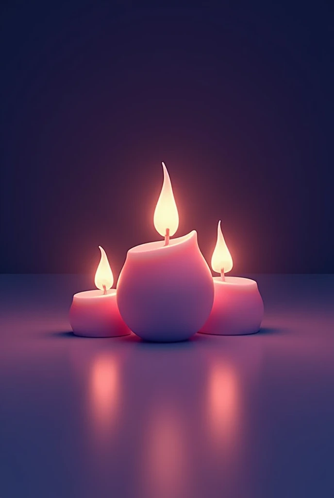 Company logo with the name “aromaluz” is made of candles, make it modern