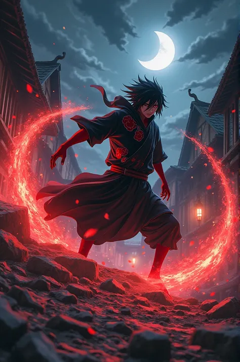 Itachi uchiha anime fight video creat 