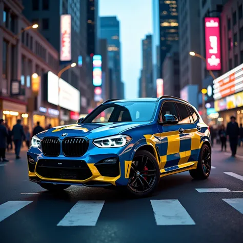 BMW X3 Battenburg
