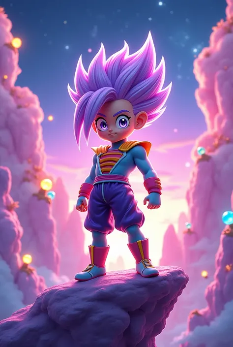 Trunks no estilo Steven universe 