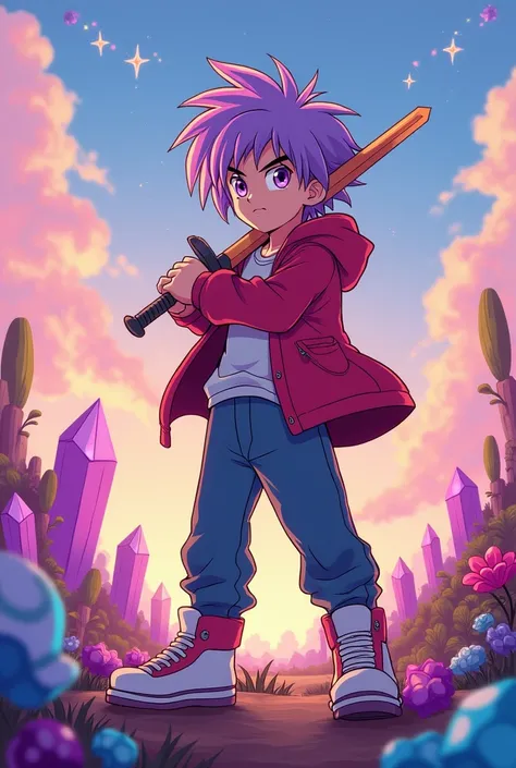 Trunks no estilo Steven universe em 2D