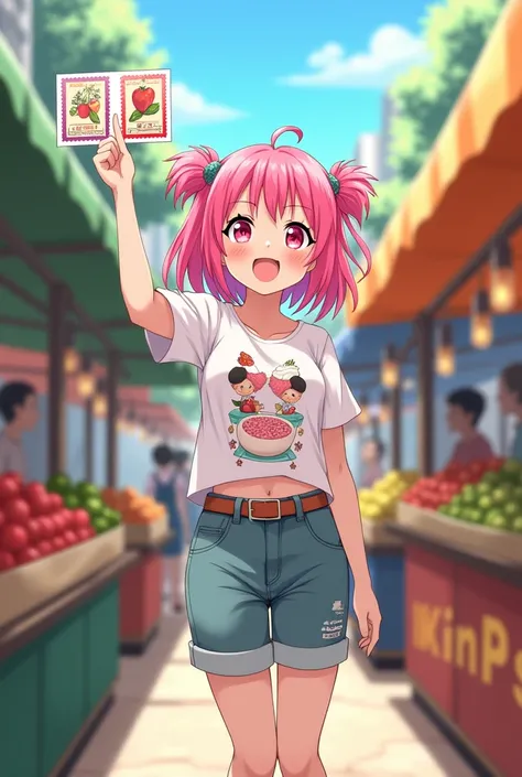 Food stamp Ichigo-chan