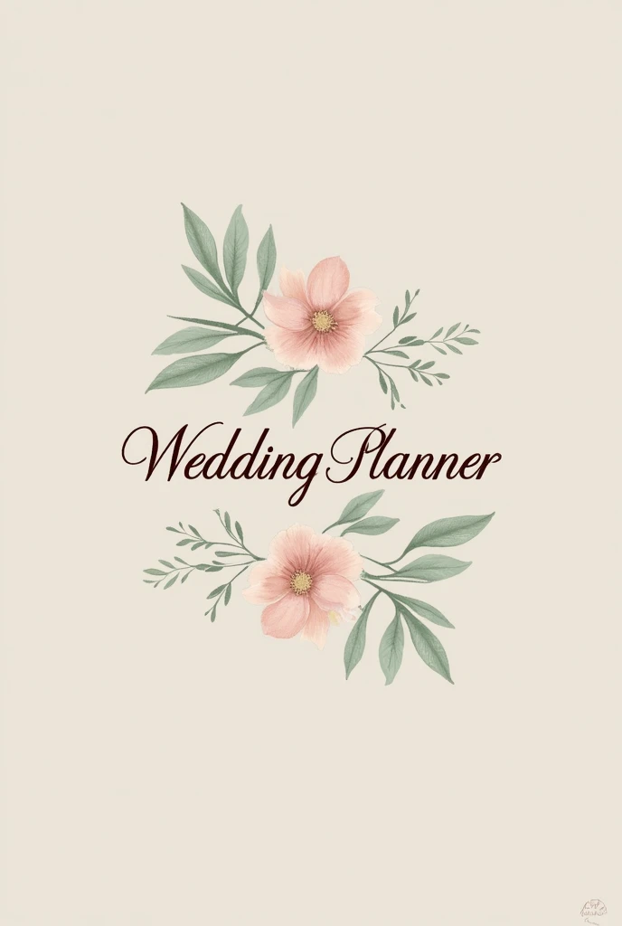 Create Logo for wedding planner, classy, fresh colour, dont put stars 
