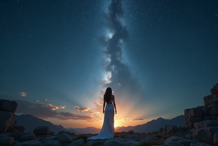 The words "INFINITY" written in large letters at the bottom of the screen, ((masterpiece, highest quality, Highest image quality, High resolution, photorealistic, Raw photo, 8K)), ((Extremely detailed CG unified 8k wallpaper)), (huge stunning goddess shot,...