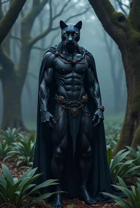 Black panther costume panther