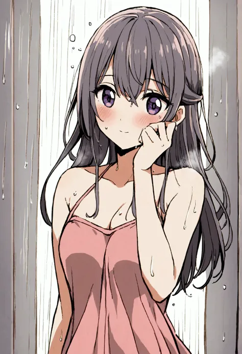 18 year old sexy Anime girl taking a shower. 