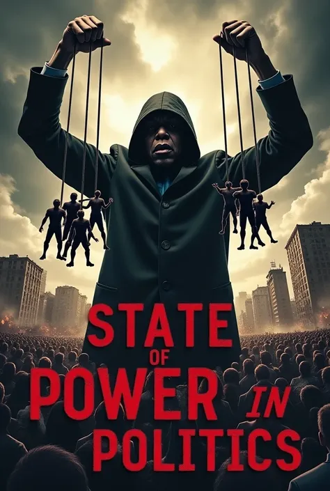 Poster about the State of Power In Politics Showing the negative side 