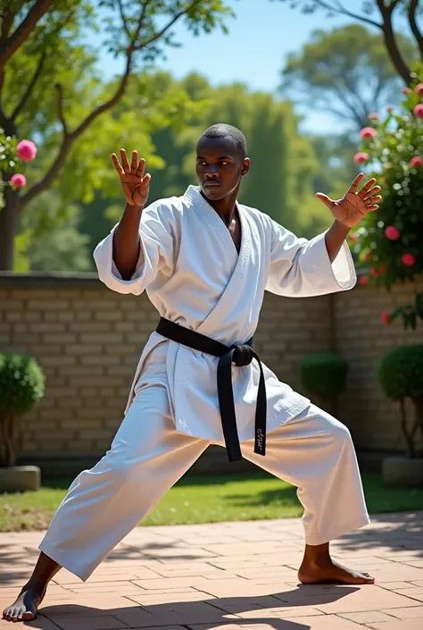 African shotokan karateka