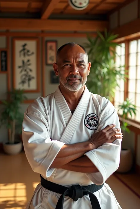 Sensei Solomon Waja karate teacher 
