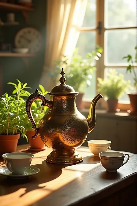 A tea maker