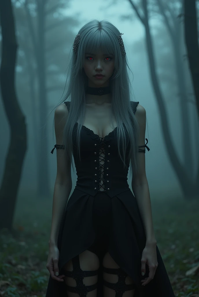 girl、red、Gray Hair、sexy、

((1人のgirl, alone, alone, Ninim, Gray Hair, redい目, hair ornaments, Long Hair, ((alone, (1 Female, Very detailed, Soft indirect lighting, 4K, Perfect Eyes, Perfect Face, Perfect lighting, a 1 person)), ((Black Dress, fog, haze, nigh...