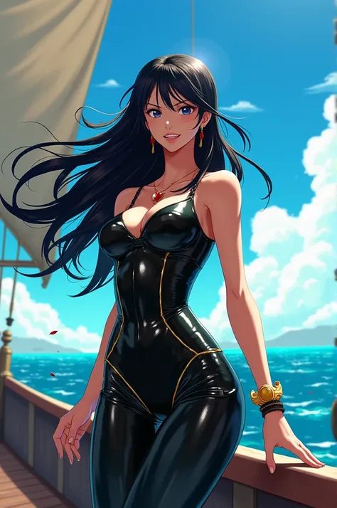 Nico robin one piece latex