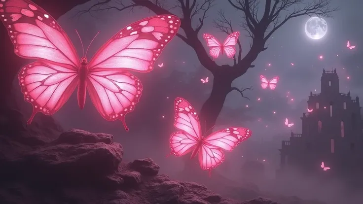 turn thw pink butterflies into dark souls