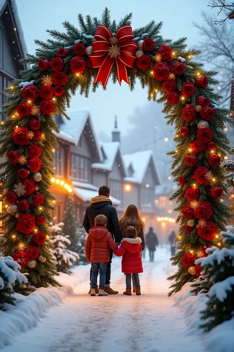 Christmas arch 