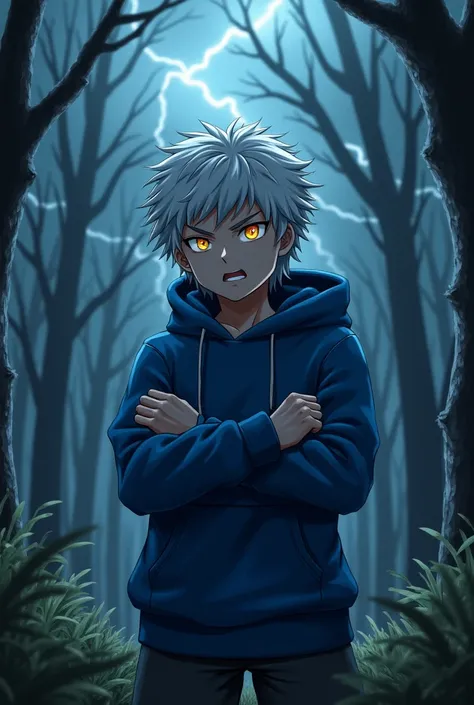 Killua angry