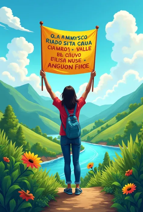 Poster for COP 16 in Valle del Cauca for Youtube with COP 16 lyrics