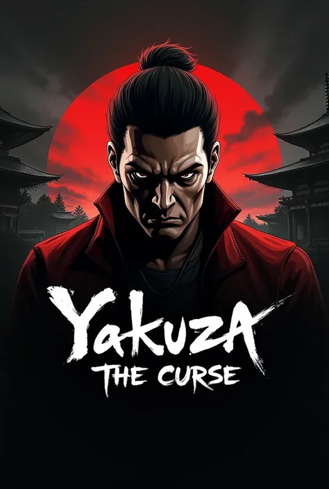 Create a logo with the name YAKUZA THE CURSE 