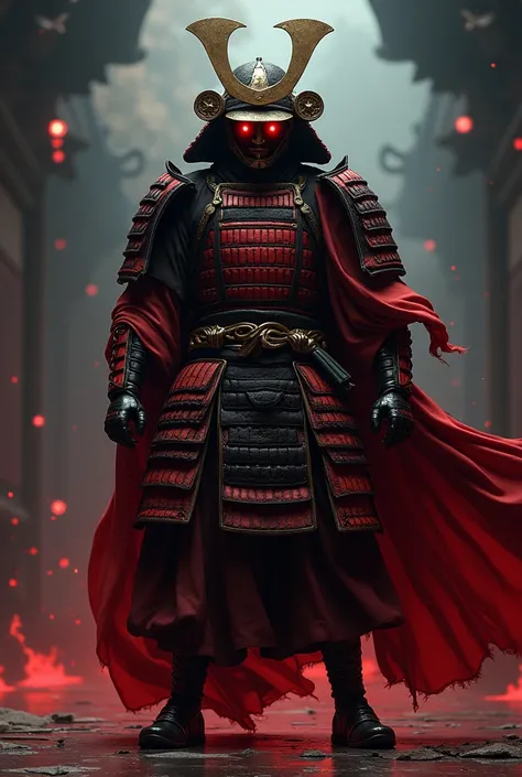 samurai red light eyes, full size