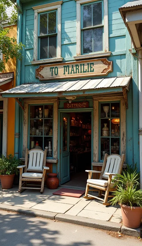 Big antique shop in Key West