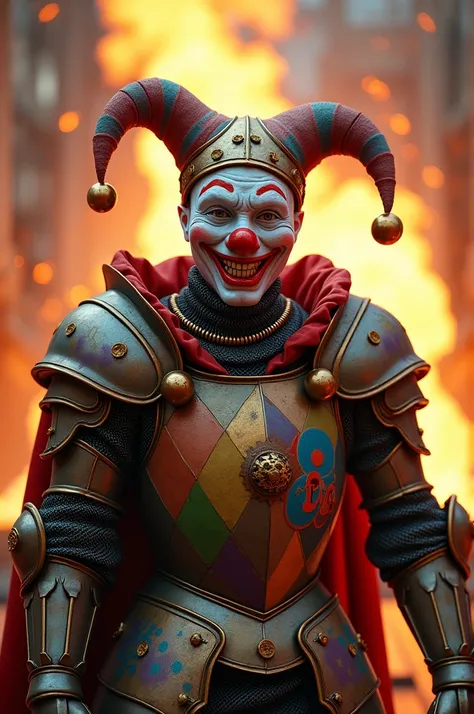 Free fire knight clown bundle