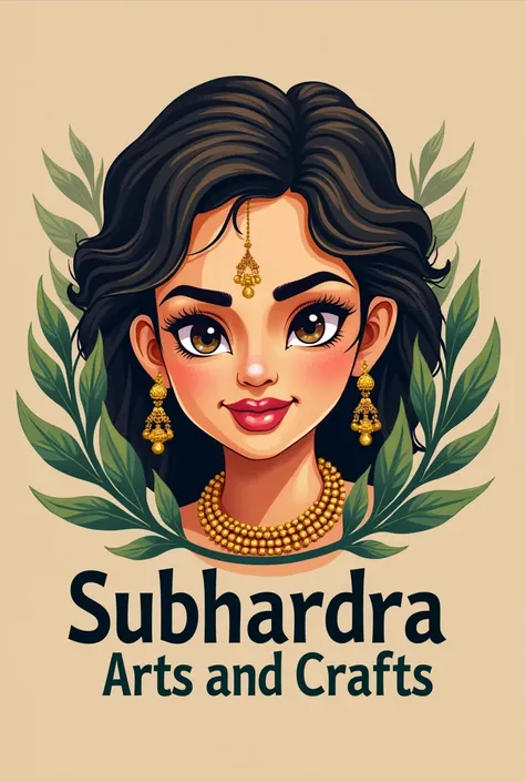 Im an artist. I want to create my own logo. My work is mainly arts and crafts. Art is mainly painting. My brand name is Subhardra Arts and Crafts. Suggest me my logo