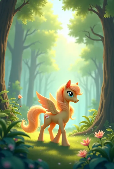 Fluttershy Cloud Wings:*GIF* and Fluttershy Forest Trotting:*GIF*