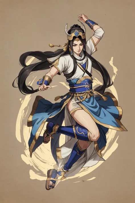 Dynasty Warriors Sima Yi wears Greek costume