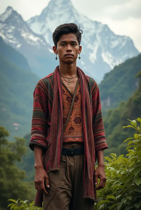 Nepali teenage guy