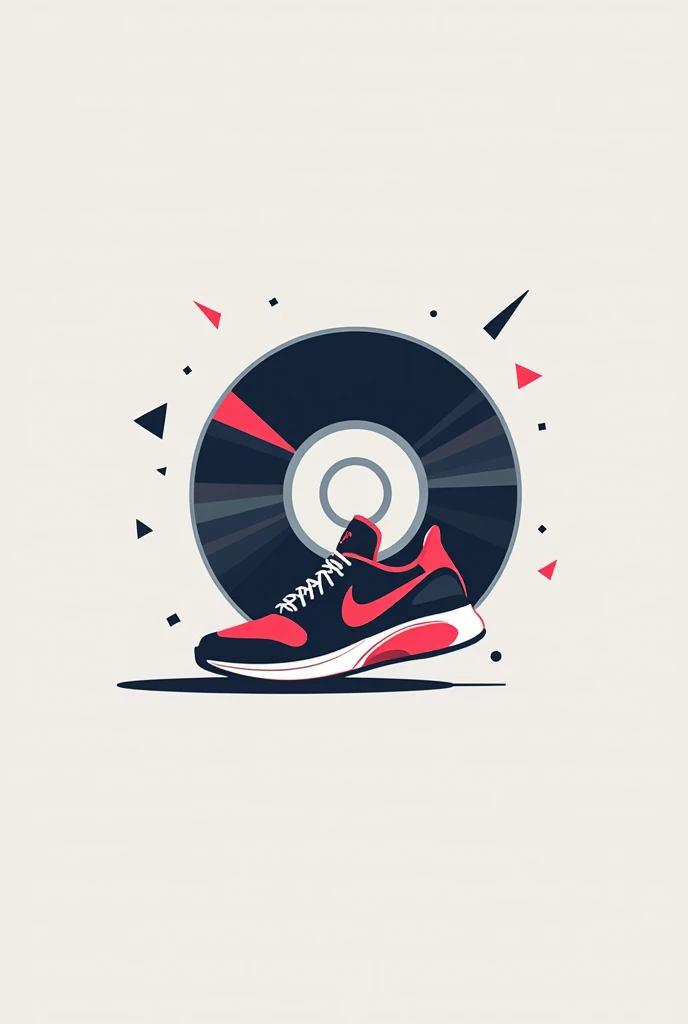 Initial logo cd and sneakers 