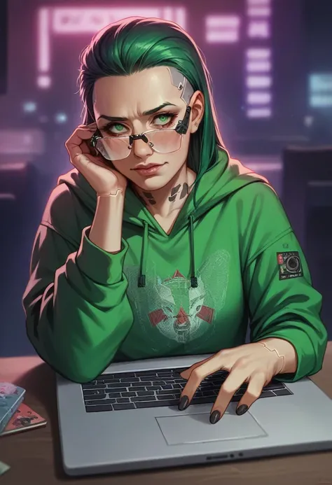 My nickname PANILO IN LARGE 3D LETTERS IN GOLDEN CURSES All purple.The devil and straw diamond glasses with realistic sweatshirt Mexico. hacker theme and green red and white cyberpunk MATRIX with a laptop and gps