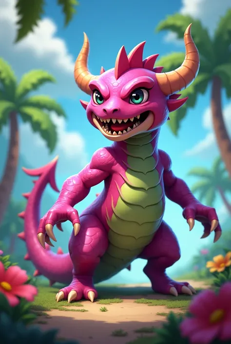 Sur Brawl star fait moi un skin de Spike fruit du dragon