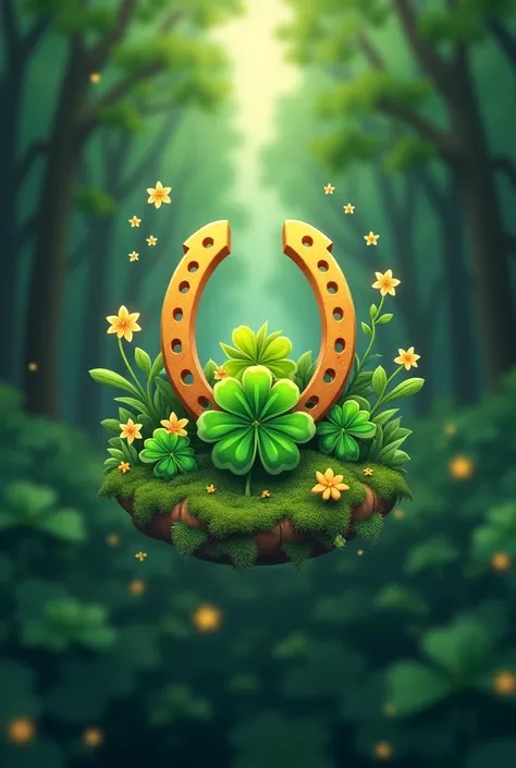 What do I need?: a logo The name that the logo will carry: the name is RIFAS LANDINO Design: must carry clovers, small horseshoes, fireflies circling around logo, stars and a touch of gold and pink Background: The background should be some upward perspecti...