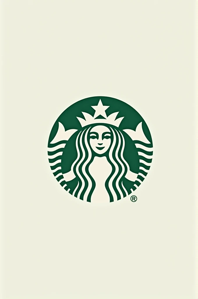 Redesign the Starbucks logo, that is, change it and give me another design