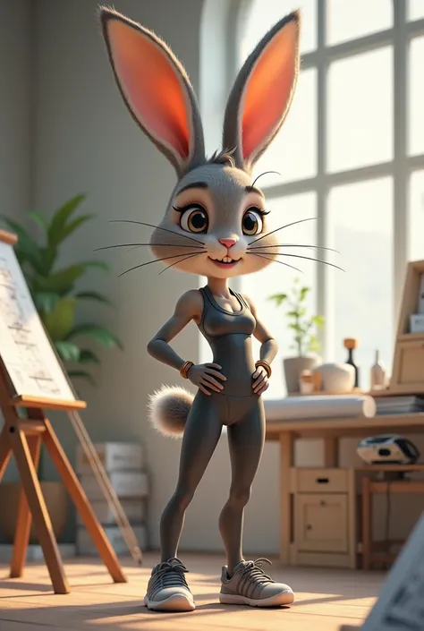 A bunny architect, feminine, creative, Hardworking and likes fitness life