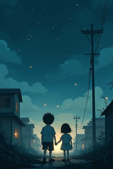 create a movie poster "the grave of the fireflies" from studio ghibli with a small synopsis in portuguese with small elements that characterize the war