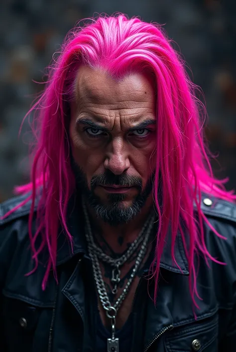 Max cavalera with pink hair