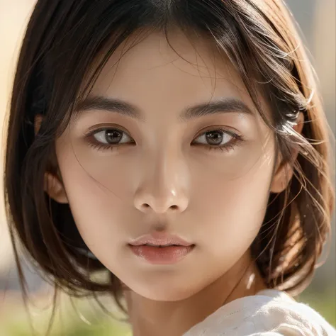 an ethereal and breathtakingly beautiful japanese model and actress in her early 20s, depicted in an ultra-high-definition 4k cl...