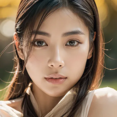 an ethereal and breathtakingly beautiful japanese model and actress in her early 20s, depicted in an ultra-high-definition 4k cl...