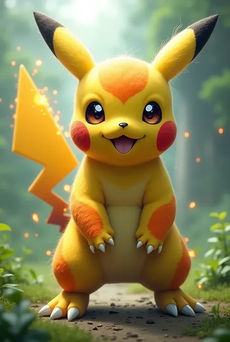 Haceme una fusion de pikachu y agumon