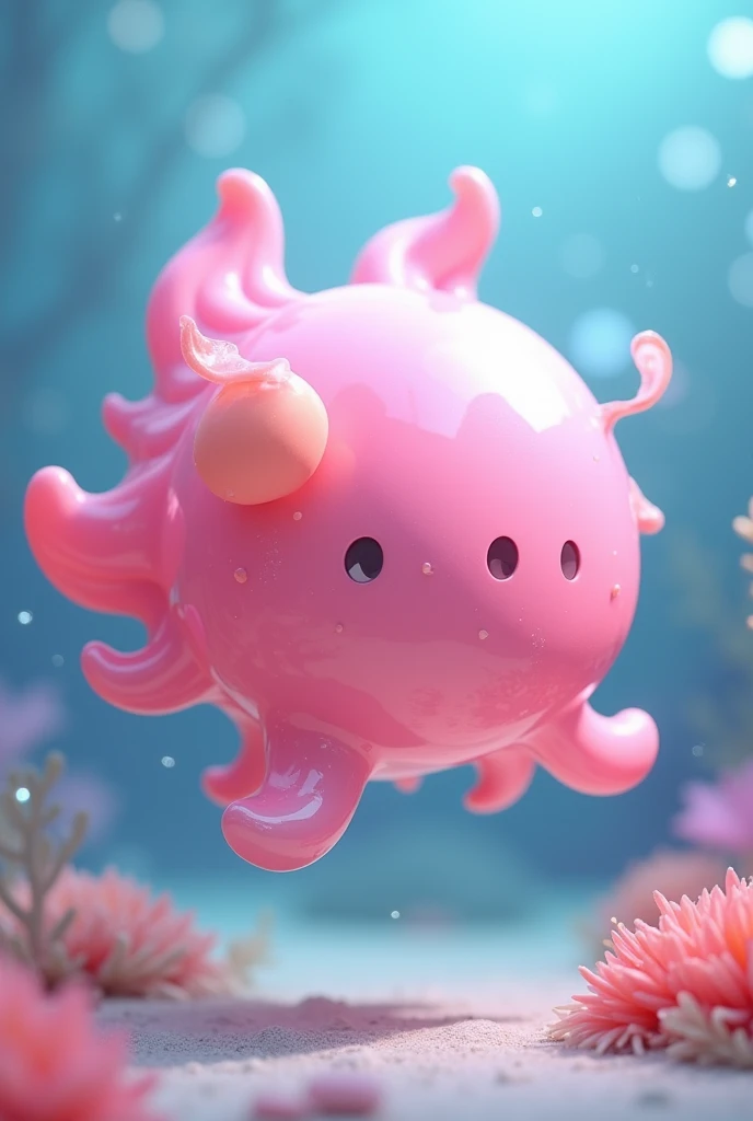 Create an animated pink shell
