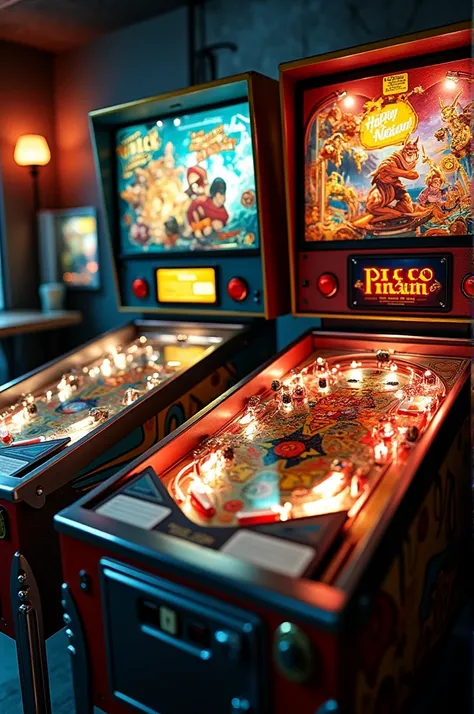 Pairing pinball machines 
