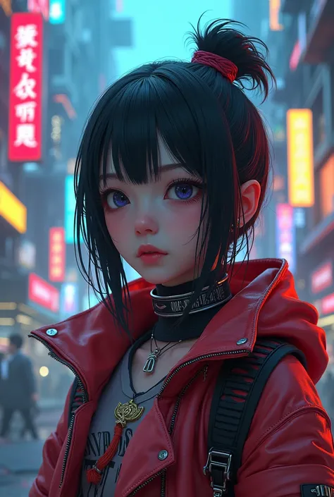 cyber punk, Movie Frame, Dystopian Future, Ultra-realistic, 8k, Vibrant, detailed, Zubrash, Manga illustration, Trending on Artstation, Peter Moerbacher, From wlop, Luan Jia, Alphonse Mucha, By Dmitry Prozorov, Norman Rockwell,